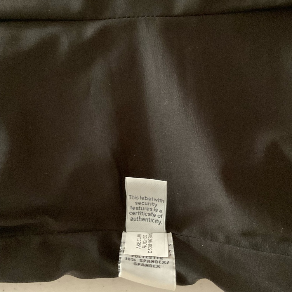 Diane Von Furstenberg “Akeelah” Dress Mini Red-Orange/Black Floral Ruched Size 6 - Picture 12 of 14
